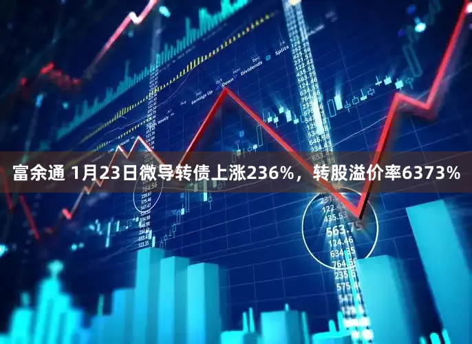 富余通 1月23日微导转债上涨236%，转股溢价率6373%